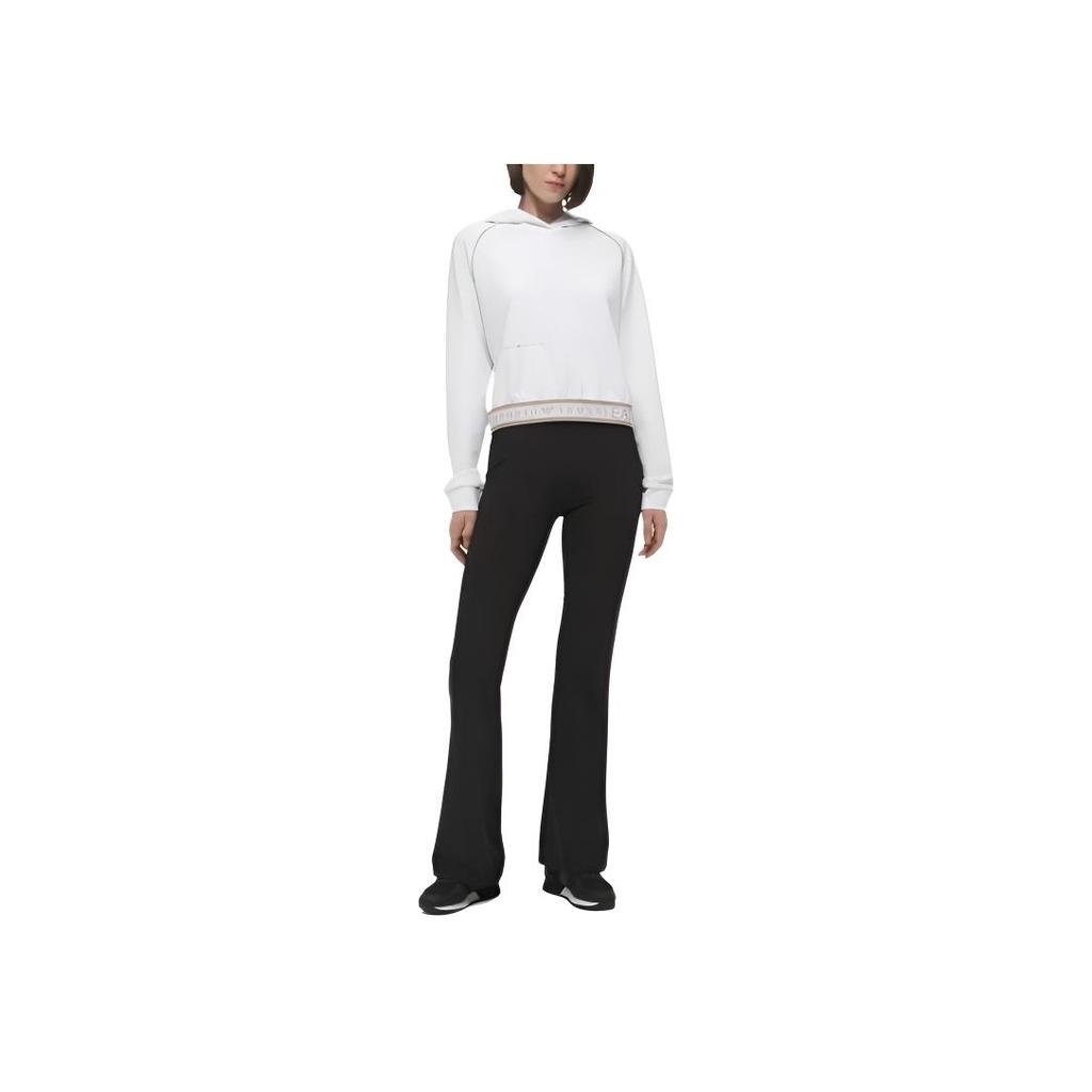 Emporio Armani EA7 Hooded Logo Long Sleeve Sweatshirt Women Sweatshirt 7W000277-AF12501-U0002