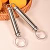 Multi-functional 304 Stainless Steel Fruit Pitter and Corer for Peaches and Apples
