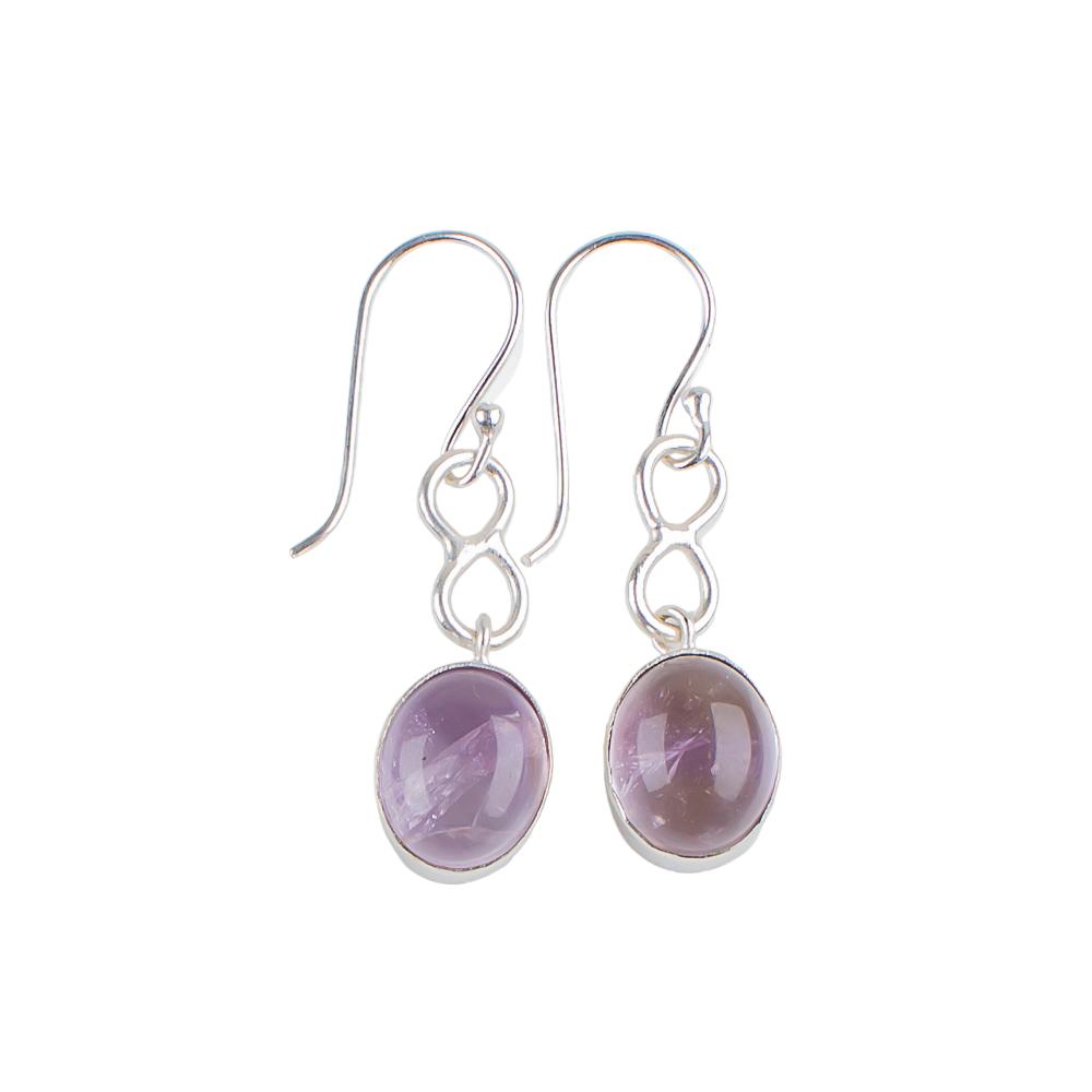Natural Ametrine Gemstone 925 Sterling Silver Jewelry Handmade Earrings 1.60" EE-12-24
