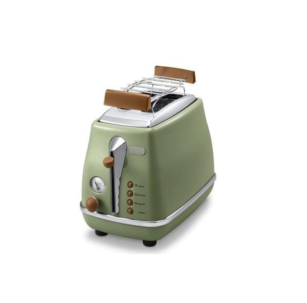 Toaster De'Longhi Icona Vintage CTOV 2103.GR oliv