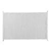 Dog Fence Indoor Isolation Gate Portable Safety Foldable Retractable Stair Dog Gate for Cat White 28.3 X 39.4in