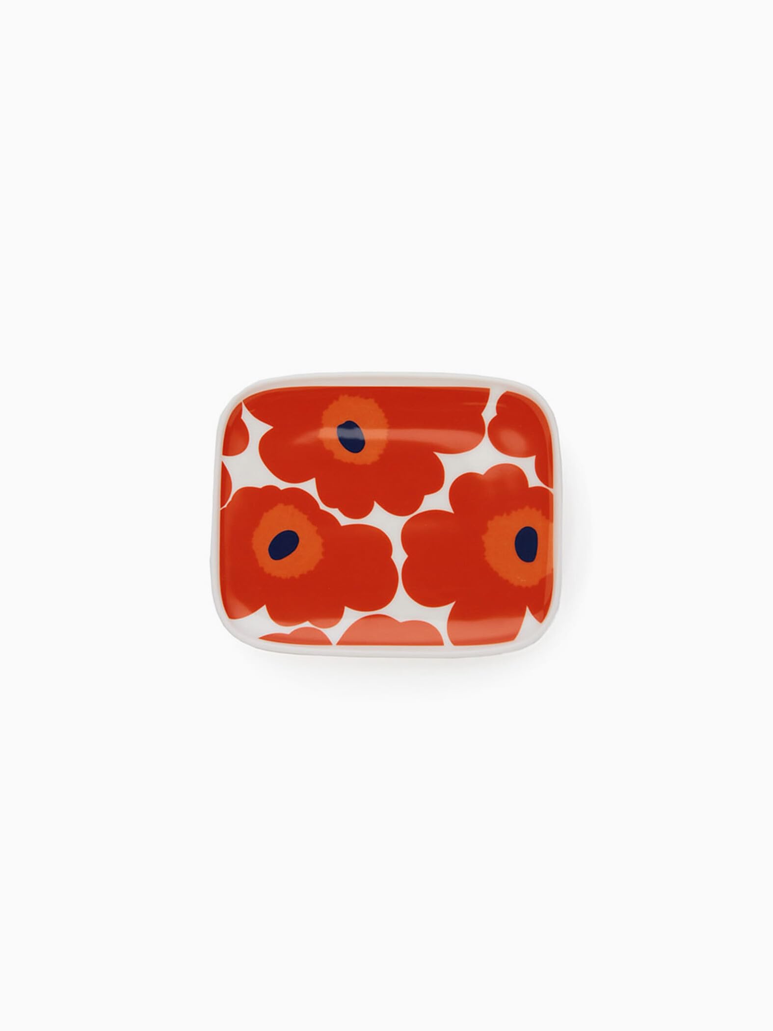 Тарелка Marimekko Unikko, Женская, 52_1_5263163436, Белый x Красный
