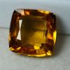 AAA+ NATURAL Yellow SAPPHIRE Square Shape 8.86 Ct CERTIFIED Rare Loose Gemstone