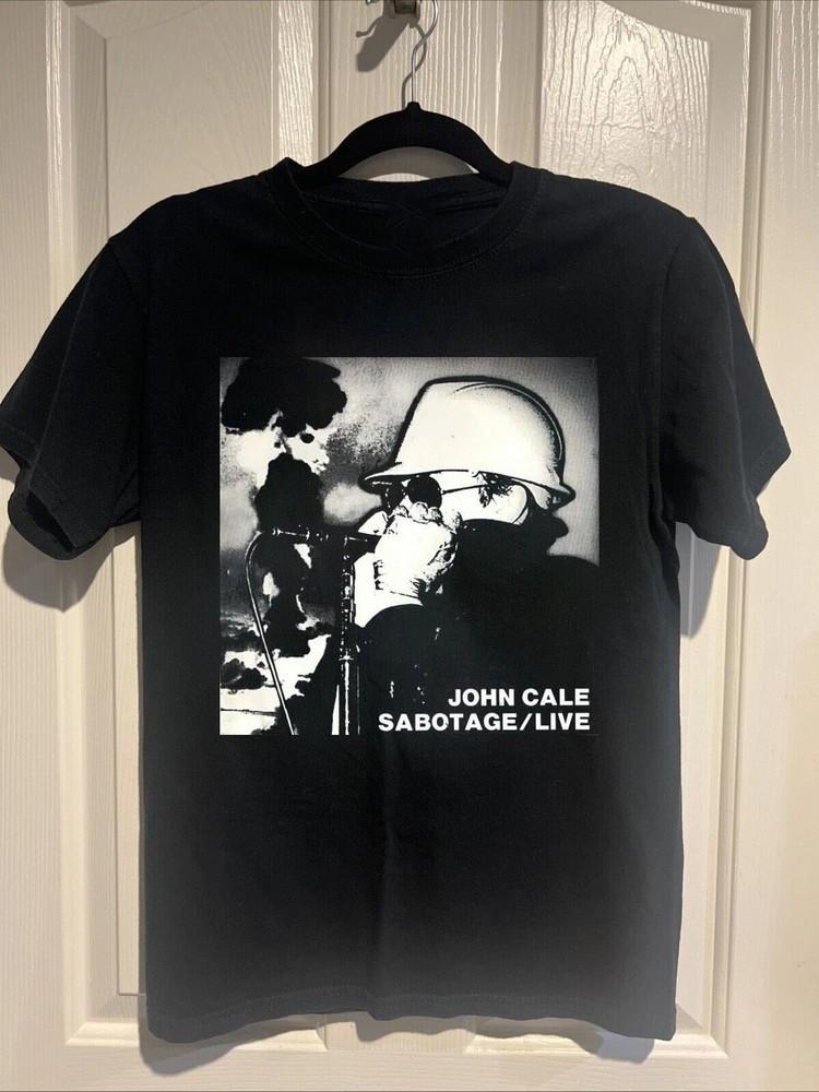 JOHN CALE Sabotage Live Shirt Unisex Concert S to 5XL CS226 Unisex T-Shirt XL