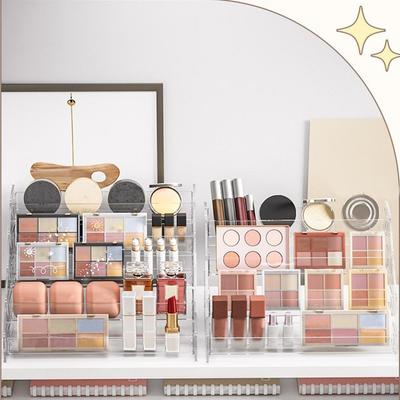 Kosmetik Aufbewahrungsregal Transparent Multifunktionale Make-up Organizer Box mit 5-stöckigen Fächern für Lippenstifte für Parfüm