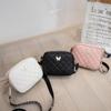 Butterfly Diamond Square Bag Női Bőr válltáskók Crossbody táskák Alkalmi futártáska