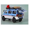 1/24 WuLing VAN Off-Road Vehicle Alloy Muscle Car Model Sound and Light Pull Back Children's Toy Collectibles Birthday Gift