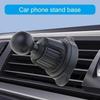 Car Air Vent Clip Mount 17mm Round Head Base for Car Phone Holder Air Outlet
