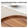 Walnut Tray Serving Platter Rustic Elegance for Dining Table