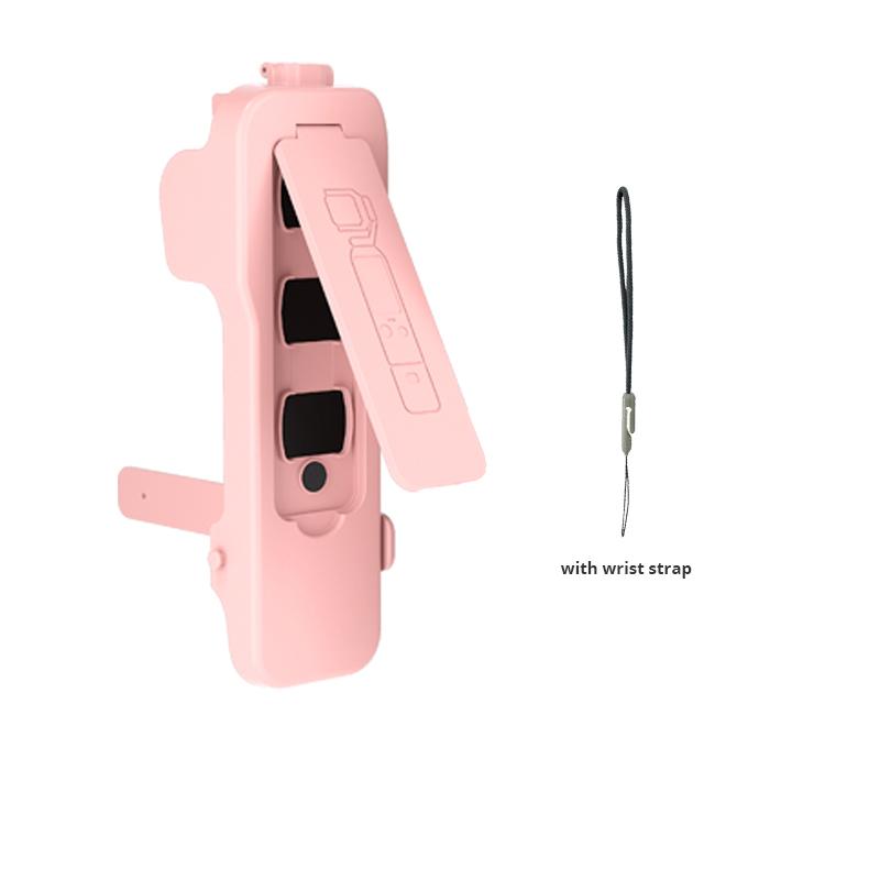 

Защитная крышка для DJI OSMO Pocket 3, откидная крышка с 5 слотами для фильтров и эластичным карманом, аксессуары для Pocket 3 розовый