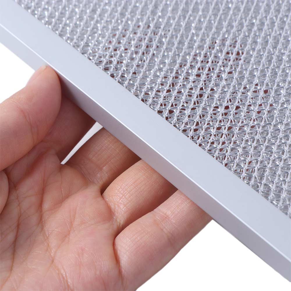 פילטר פתח אוורור מסנן פילטר שמן למנדף כיריים רשת אלומיניום פילטר למפוח יניקה מטבח