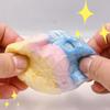 Colorful Jelly Cube Squeeze Toy Soft Texture Slow Rebound Stress Relief Perfect For Kids Adults Daily Relaxation
