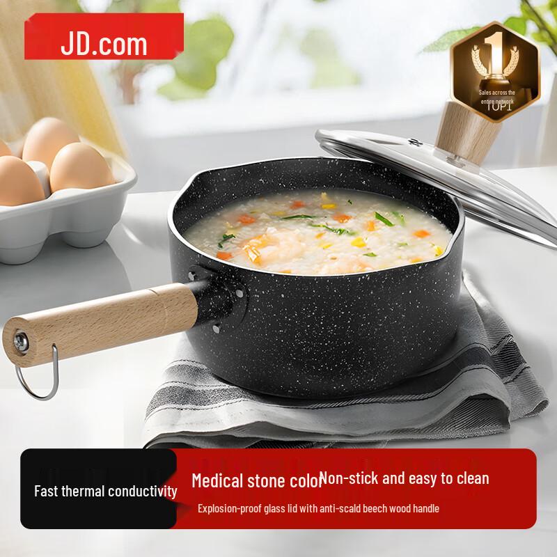 

Non-stick Milk Pot with Lid