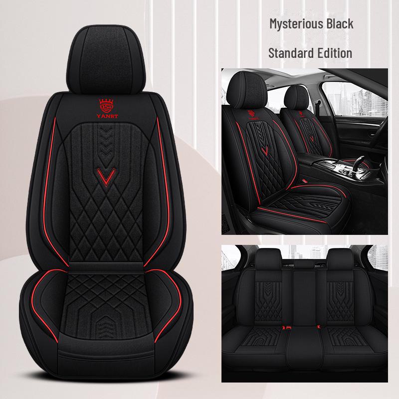 Neuer Stil Four Seasons Universal-Autositzkissenbezug aus Leinen