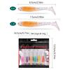 6lots Soft Realistic Floating Lures Swimming Motion Wobblers Artificial Baits Saltwater Freshwaters Use