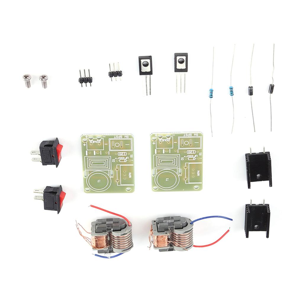 2 Sets 15KV High Voltage Generator Inverter Arc Igniter Coil Module Disassembled Parts