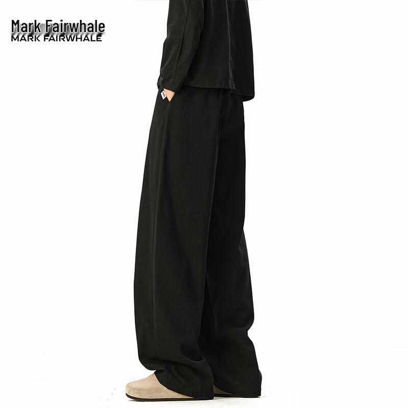 Mark Fairwhale Men's Retro Straight-Leg Casual Pants