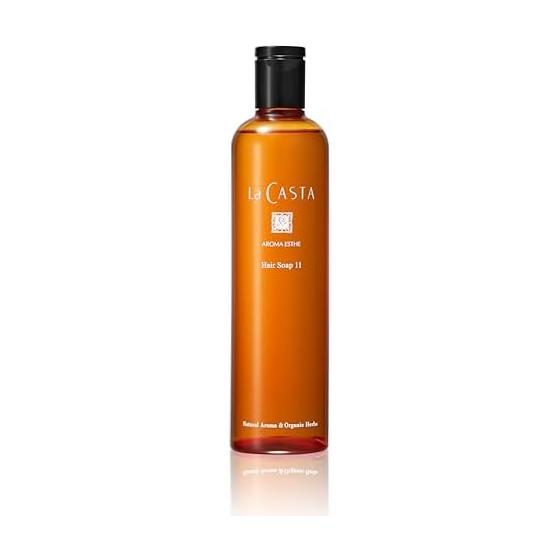 La CASTA La Casta Shampoo Aroma Esthetic Hair Soap 11 Organic 300ml For shiny hair that keeps curls and curls in order Made in Japan Natural Aroma
