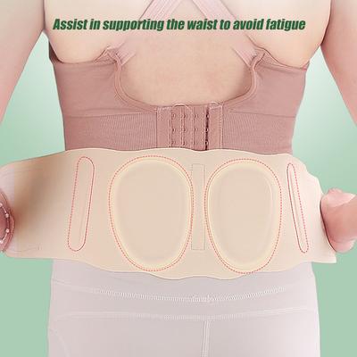 1 pièce Support dorsal fin bas du dos - Ceinture de soutien lombaire respirante pour la ceinture de soutien pour l'os coxal du muscle sciatique