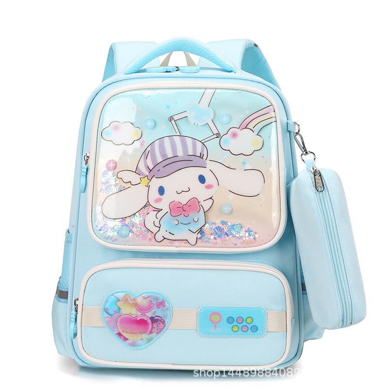 

School bag for girls and primary school students New girls Spine protection to reduce the burden on children