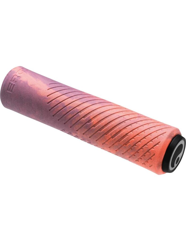 ERGON GXR Lava Bicycle Grips | Ultralight XC Grips | Pink/Purple | Small