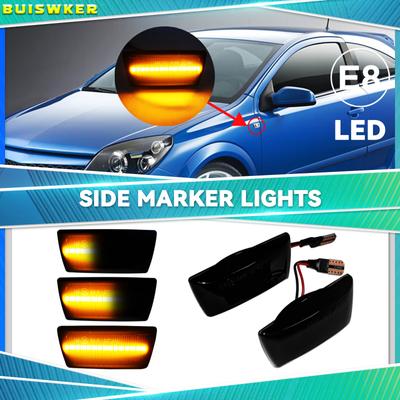 Pro Opel Insignia Astra H Zafira B Corsa D Pro Chevrolet Cruze LED dynamické boční ukazatele směrových světel Sekvenční blikače