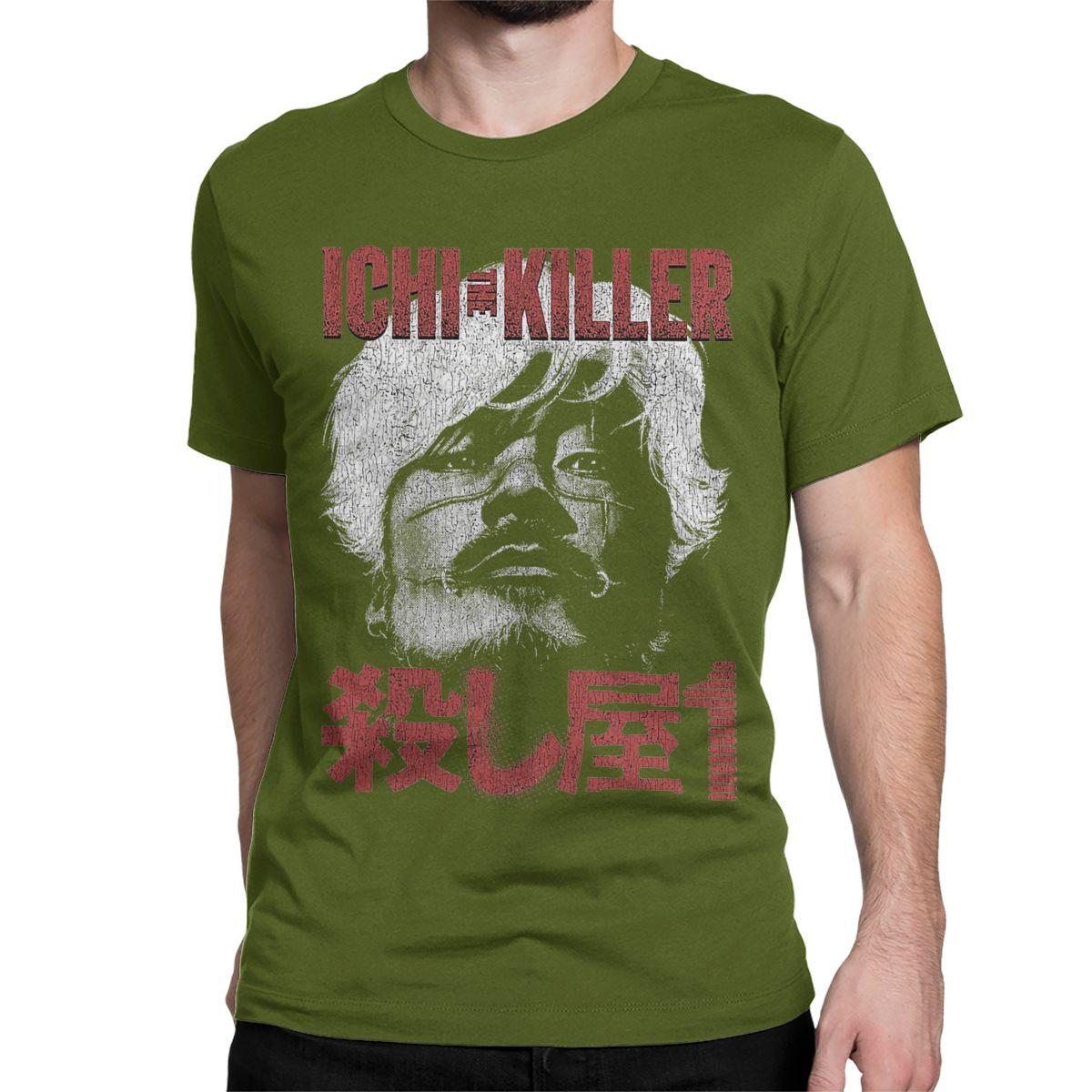 

Black Metal for Men Women T Shirts Ichi The Killer Vintage Tees Short Sleeve Round Collar T-Shirt 100% Cotton Gift Idea Clothes 4XL