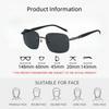 New Stylish Frameless Sunglasses For Men Outdoor Driving Fishing Shades Fashionable Casual Travel Accessories