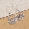 Amethyst Earrings Gemstone Jewelry, 925 Solid Sterling Silver Earrings, Gift For Women Handmade Earrings