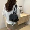 Small Pack Shoulders Bag Mini Y2K Backpack Portable PU Leather Backpack  Gift