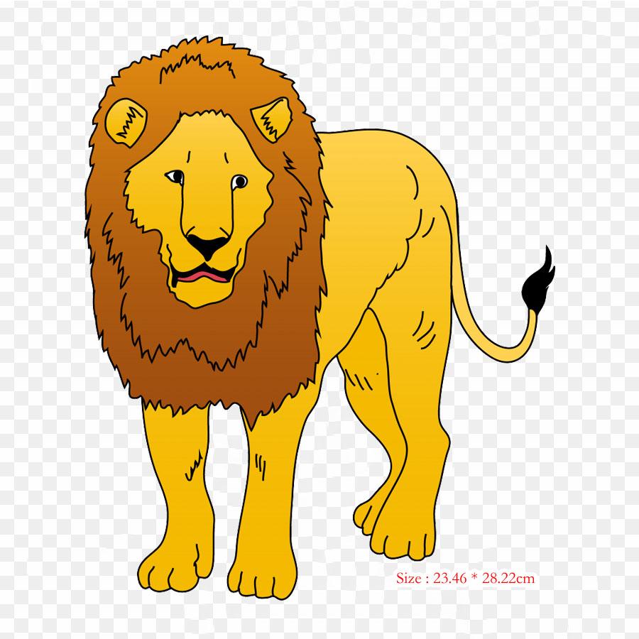 

Виниловые нашивки с принтом льва, термопереносные наклейки для одежды, аппликации «сделай сам», моющиеся нашивки