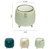 Light Luxury Desktop Trash Can Mini Size Double-layer Coffee Table Cover Pressing Type Small Storage Bucket