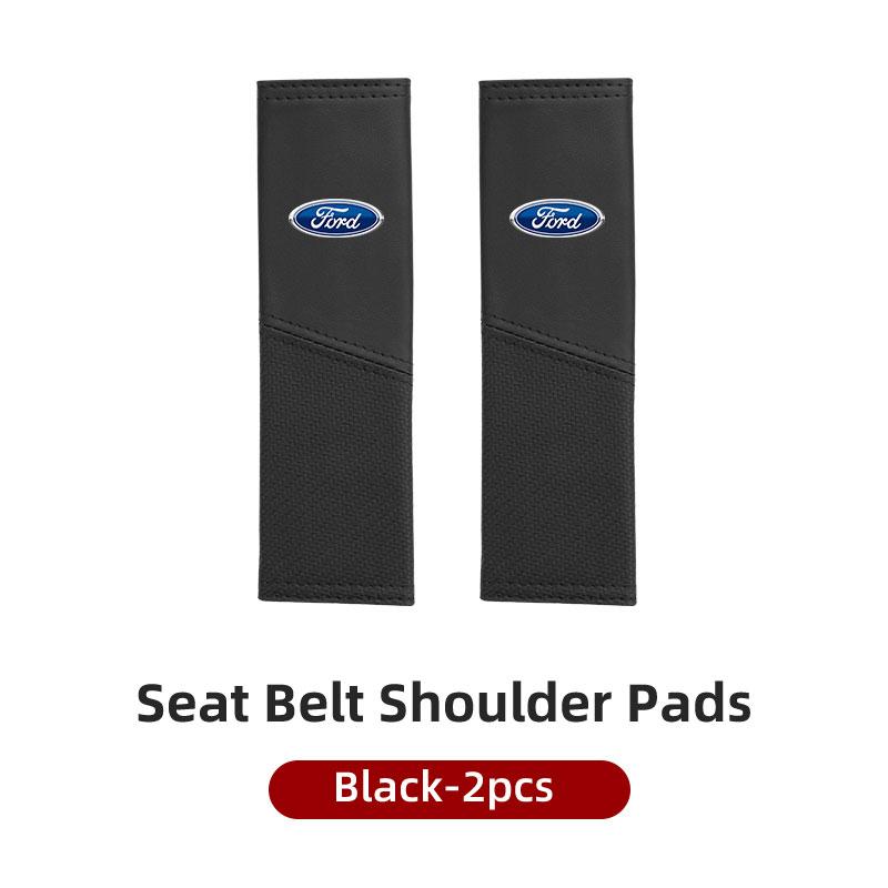 PPWE7 Car Seat Belt Shoulder Protector Pad Auto Accessories For Ford Escape Ecosport Fusion Explorer Expedition Taurus