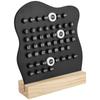 1pc Wood Perpetual Calendar Montessori Calendar Cute Desk Calendar Adjustable Week Month Date Display Calendar Home Office Desk
