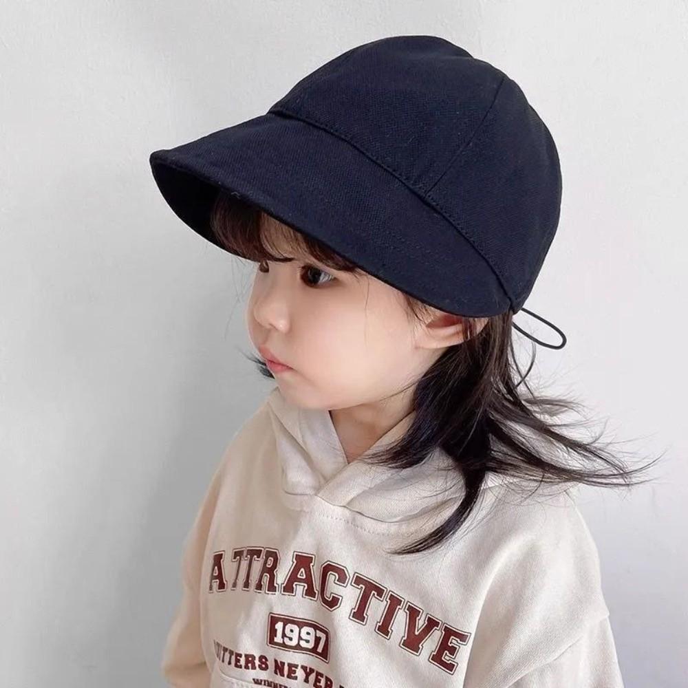 Korean Style Baby Sun Protection Hat Fisherman's Hat Children Fishman Hat Kids Bucket Hat  Boys