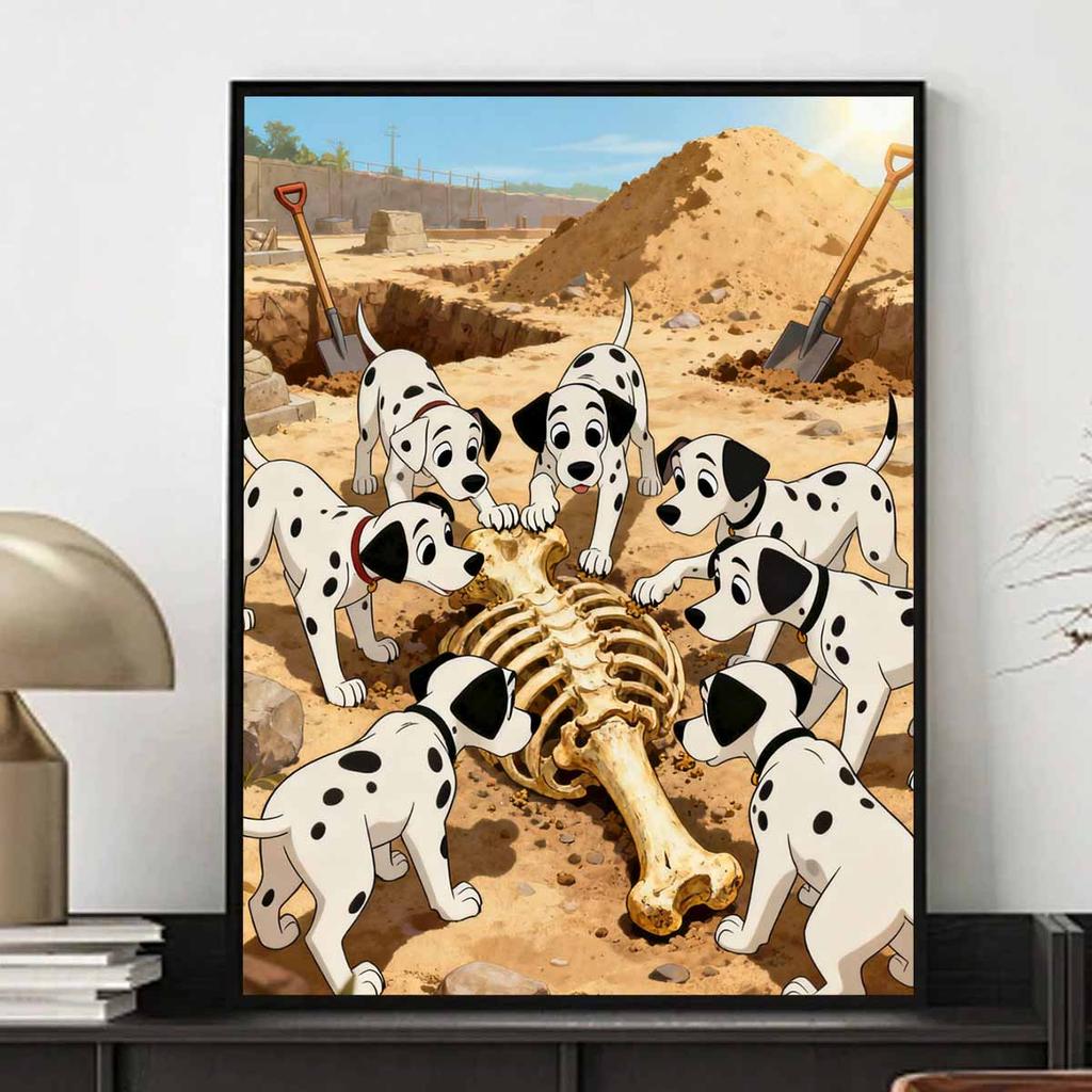Disney diamond art painting kit 101 Dalmatians 5D handmade diy diamond painting, home wall decoration