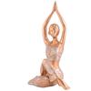 Zart Yoga Lady Home & Office Decor Showpiece
