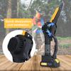 2-in-1 Cordless Pole Saw & Mini Chainsaw, Brushless Electric Chain Saw with 2 x 2.0Ah Battery, 4.9-7.5ft Adjustable Pole Saw for Tree Pruning