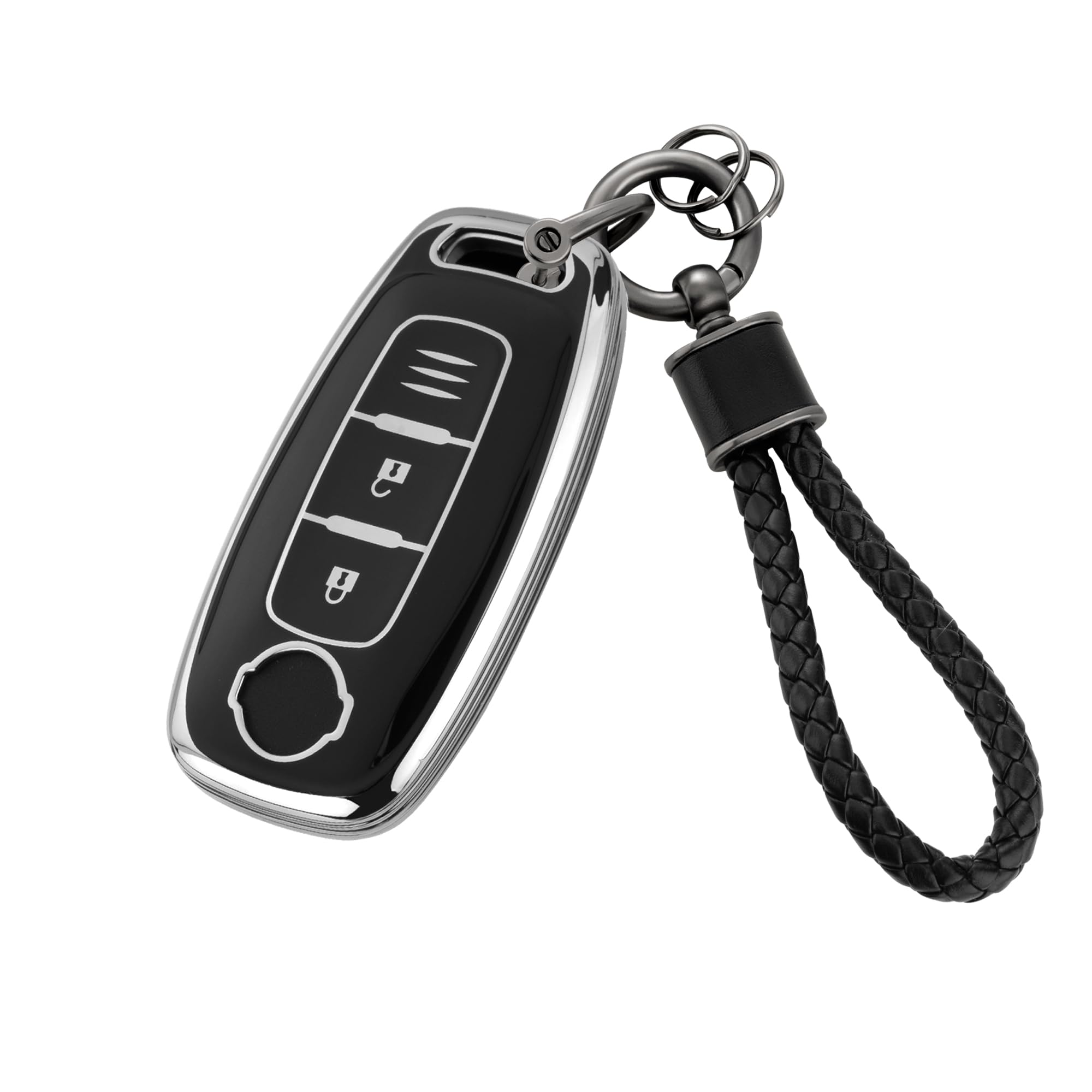 [Unhoke] Key Case Key Cover Smart Key Case Key Holder чёрный