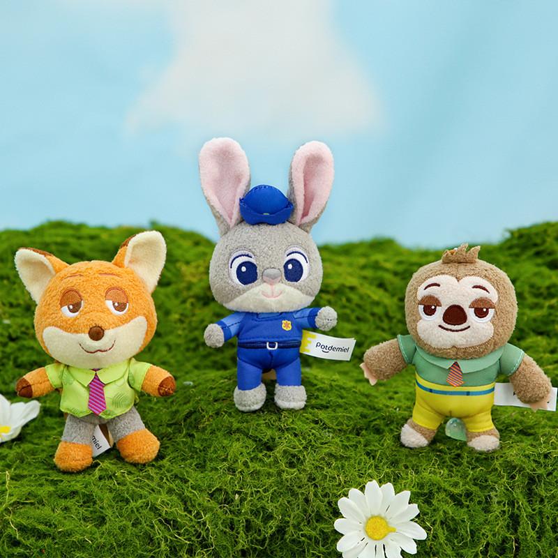 Zootopia Judy Plush Toy Cartoon Animal Gift Backpack Keychain Pendant