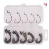 51Lure Bait Set Soft Bait Fishing Hook Box Wide Belly Curved Hook Fishing Gear Accessories Fishing Supplies