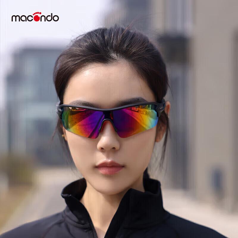 Macondo Wind-Breaking Polarized Sports Sunglasses One Size