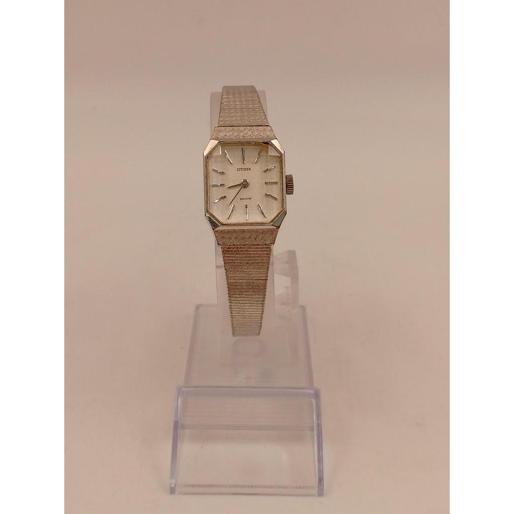 Used CITIZEN 4-675207 S Manual Wind Watch