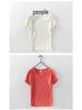 201A Men's Pure Cotton Summer T-Shirt - Short Sleeve, 8 Colors