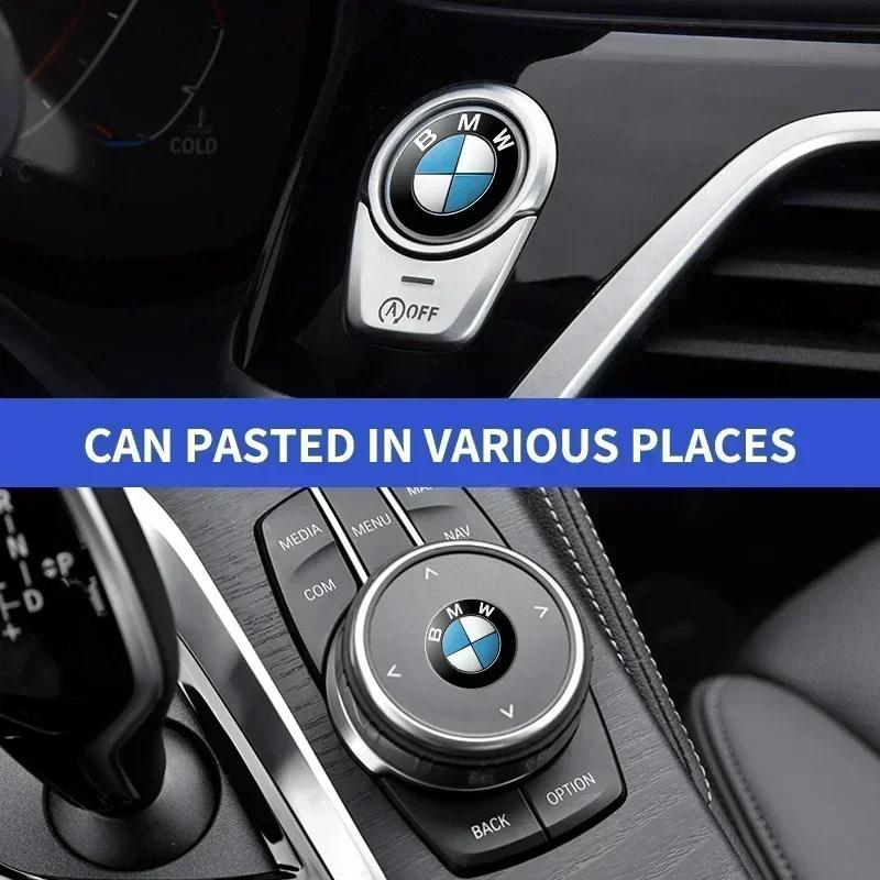 2025 2025 Car For BMW Car Random post Sticker Steering Wheel Decal Interior Decoration For BMW M Performance 320 325 E28 E30 E34