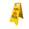 A-Frame Plastic Safety Sign