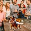 French Bulldog Whiskey Bottle Household Whiskey Decanter Alcohol Decanter For Restaurants Shelves Collectible Liquor Bottles