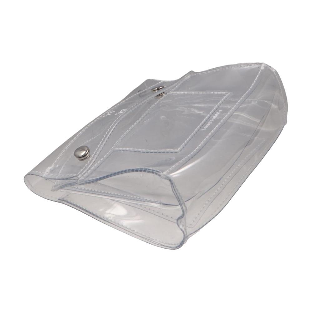 Large Capacity Pencil Case Transparent Stationery Bag Ladies Girls PVC Pencil Bag  Makeups