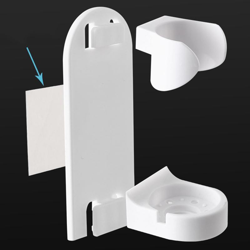 

PDTO 4 шт. Полка для хранения в ванной комнате для зубных щеток и аксессуаров