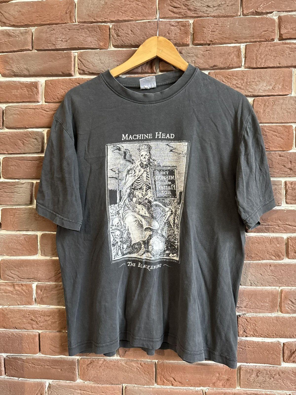 00s Machine Head The Blackening L Heavy Metal Vintage Tee Unisex T-Shirt S